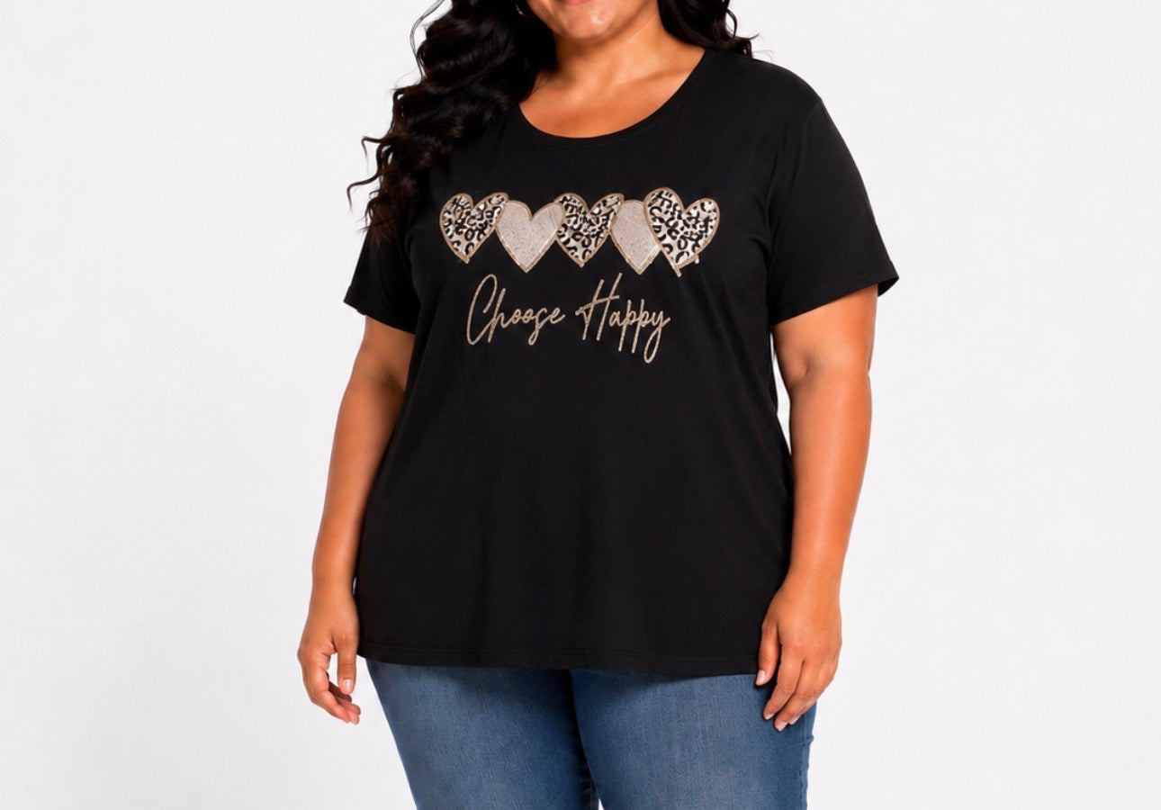 T-shirt cuori