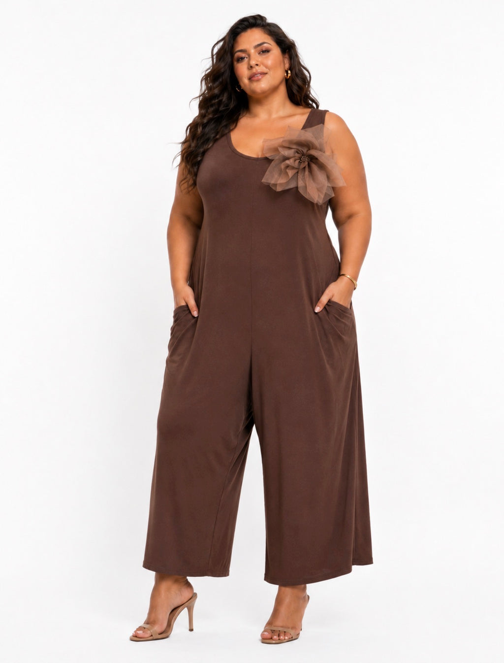 Tuta Curvy Flower Chic