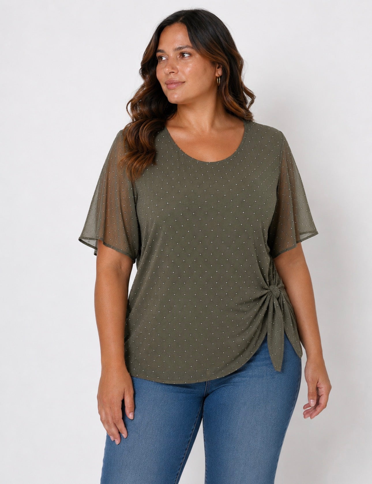 Maglia Curvy Sparkling Velata