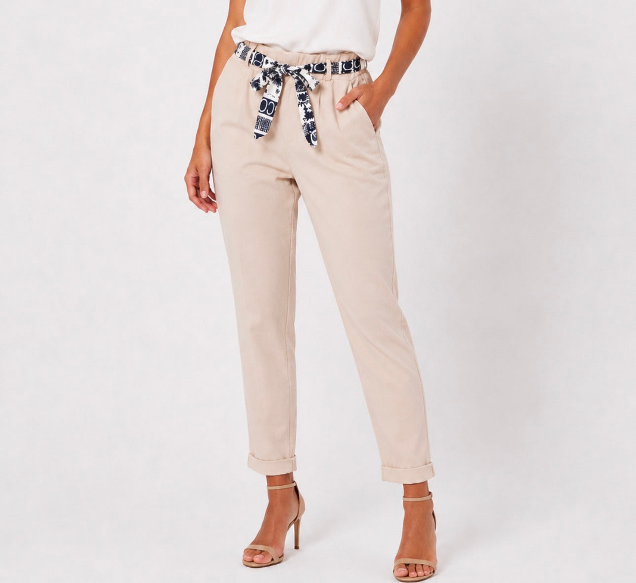 Pantalone Beige