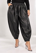 Pantalone Balloon in Ecopelle