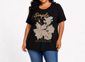 Maglia stampa fiore