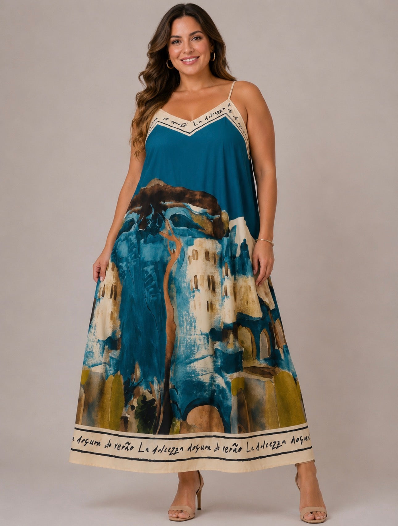 Vestito Modello Positano Curvy