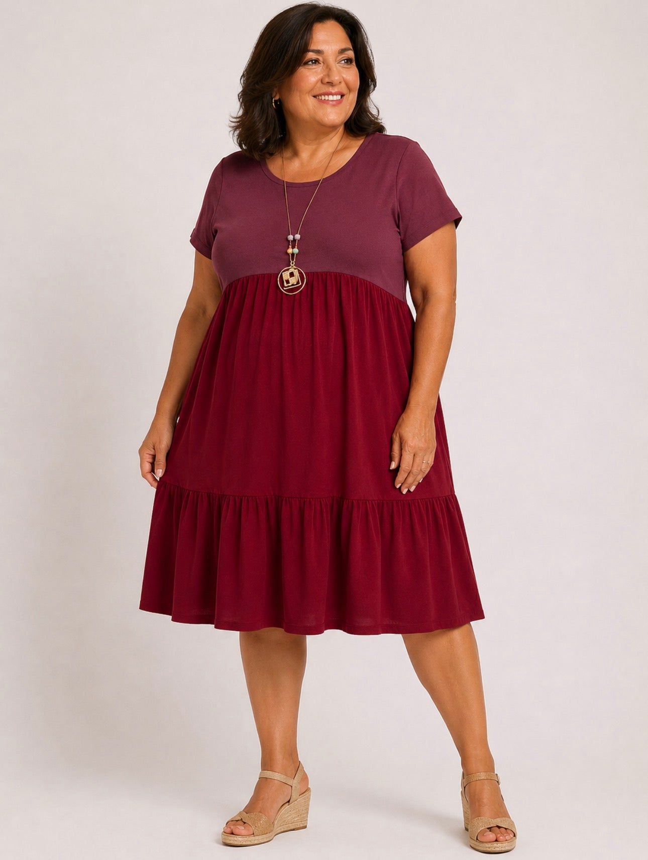 Vestito ampio Curvy