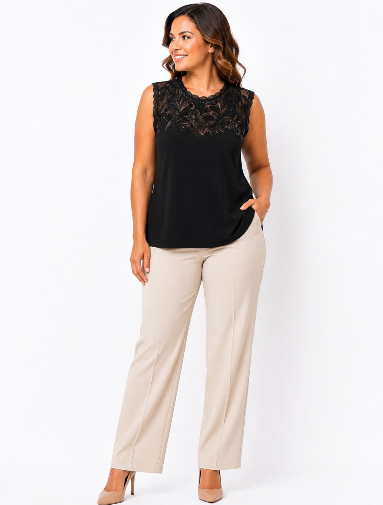 Top Lace Elegance