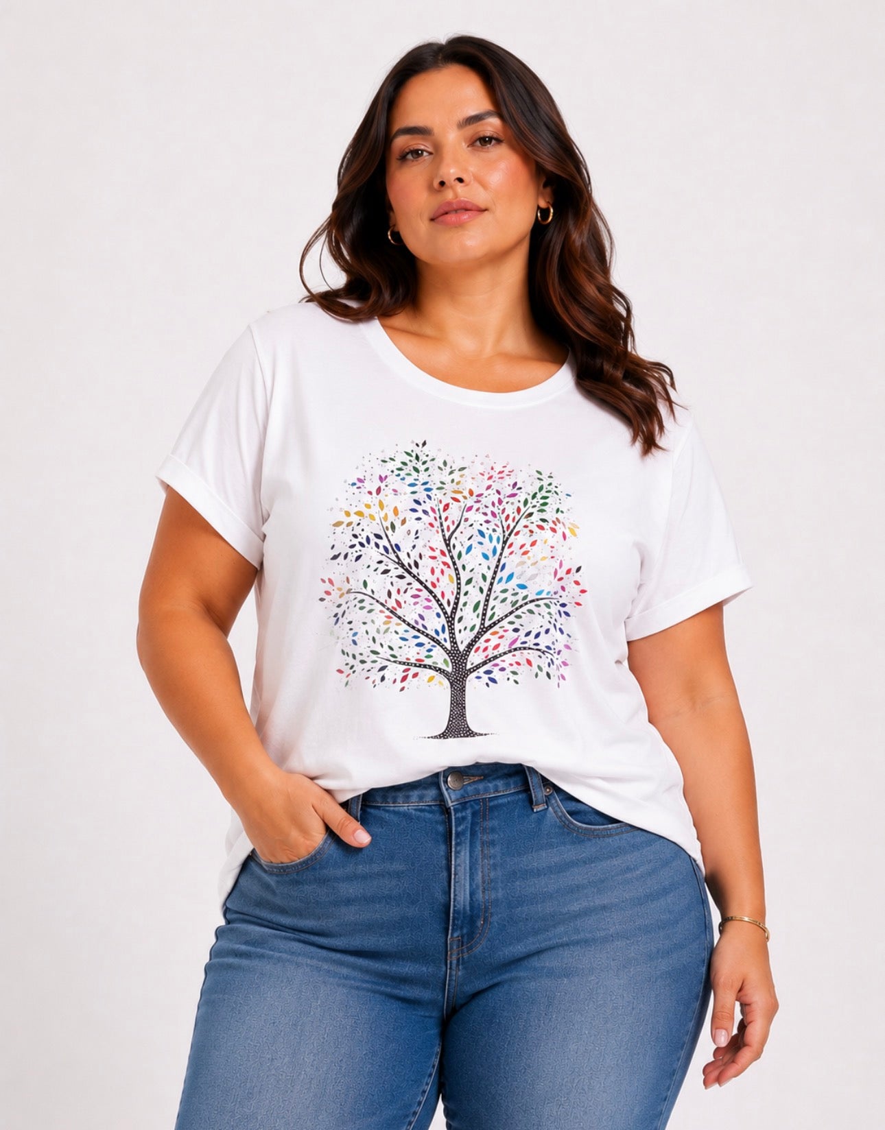 T-shirt Curvy Daily