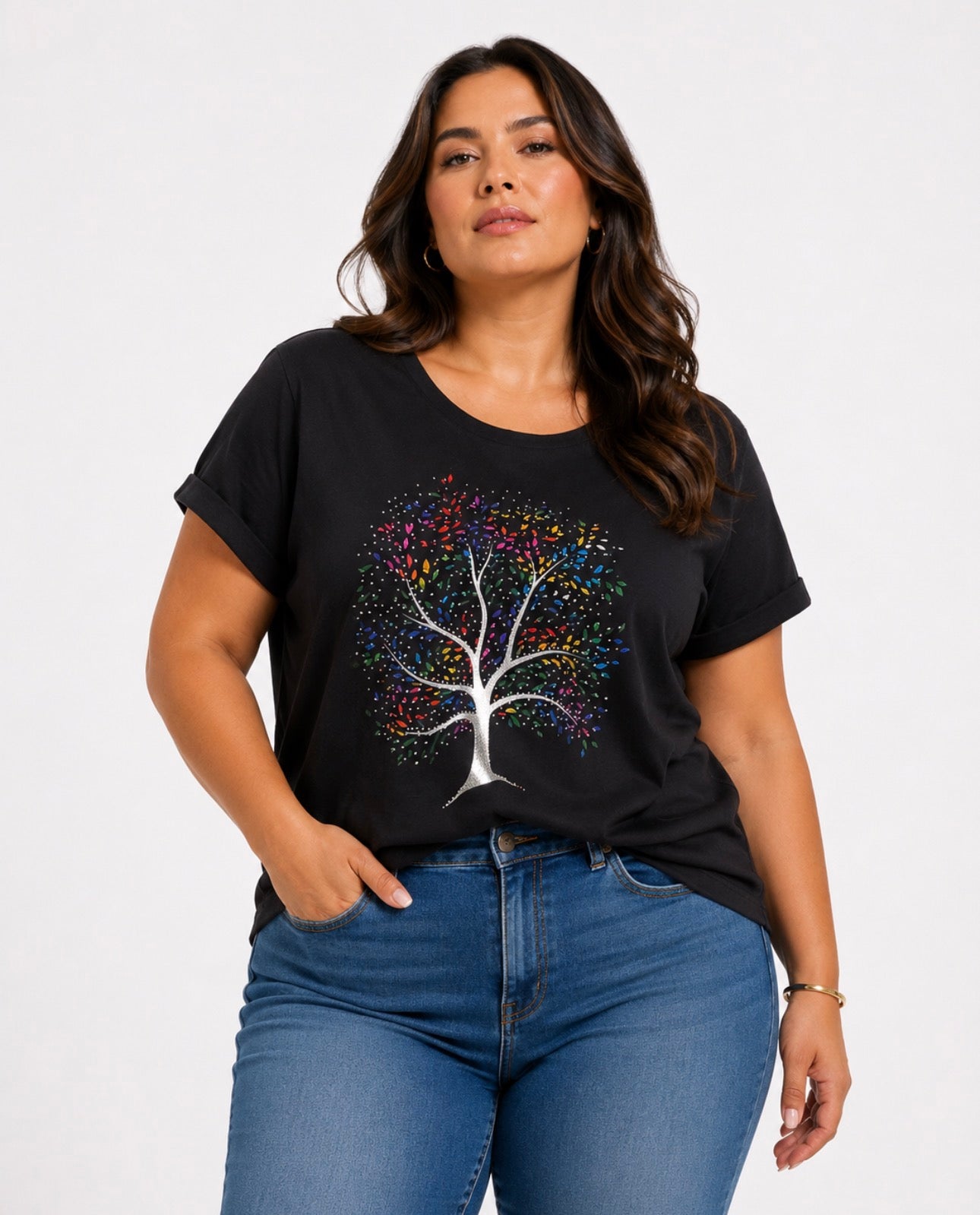 T-shirt Curvy Daily